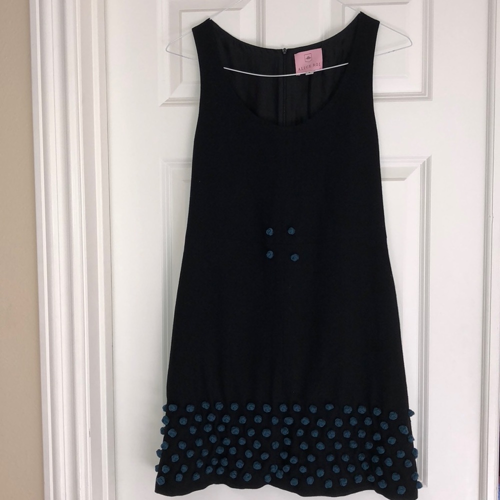 Alice Roi black dress